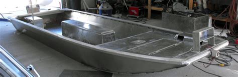 custom aluminum boat fabrication|homemade aluminum boat.